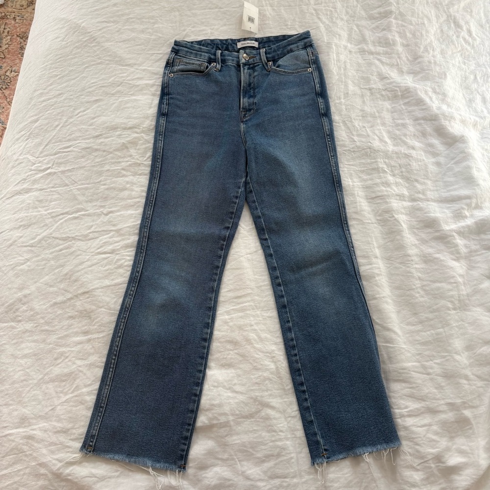 Good American Good Curve Jeans • NWT damaged